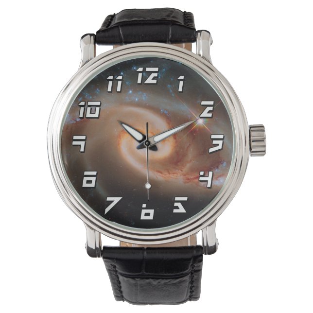 Montre Arp 273 Galaxies Roses Hubble Espace Photo (devant)