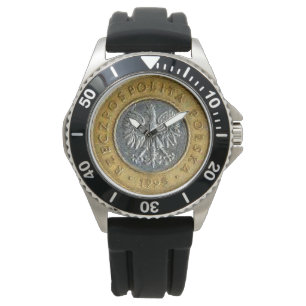 Montre Arrière de pièce de monnaie de zlotych du polona