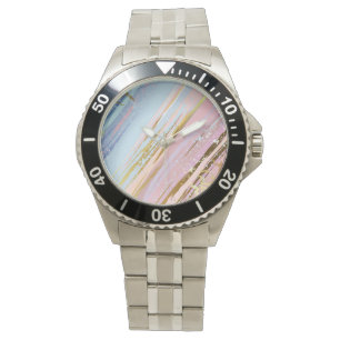 Montre Arrière - plan rose texturé