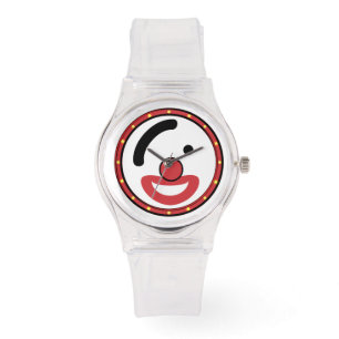 Montre Art Abstrait Clown d'anniversaire