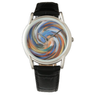 Montre Art abstrait de tourbillon moderne #38