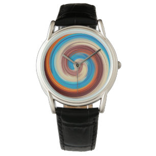 Montre Art Abstrait moderne Swirl #12