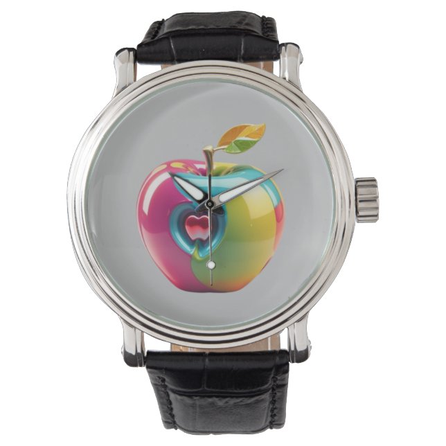 Montre Art Apple vibrant (devant)