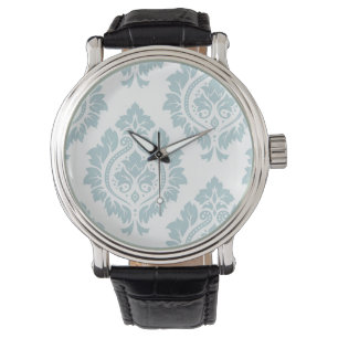 Montre Art de Damas décoratif I Bleu oeuf de canard sur f