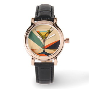 Montre Art de Martini en bloc de couleur moderne du milie