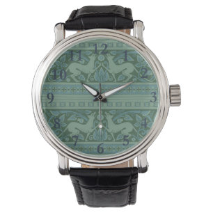 Montre Art Déco Nouveau Chien Nature Motif animal