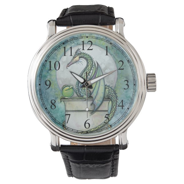 Montre Art d'Imaginaire Dragon Vert (devant)