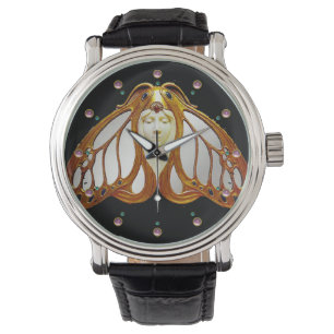 MONTRE ART NOUVEAU FEMME MOTH
