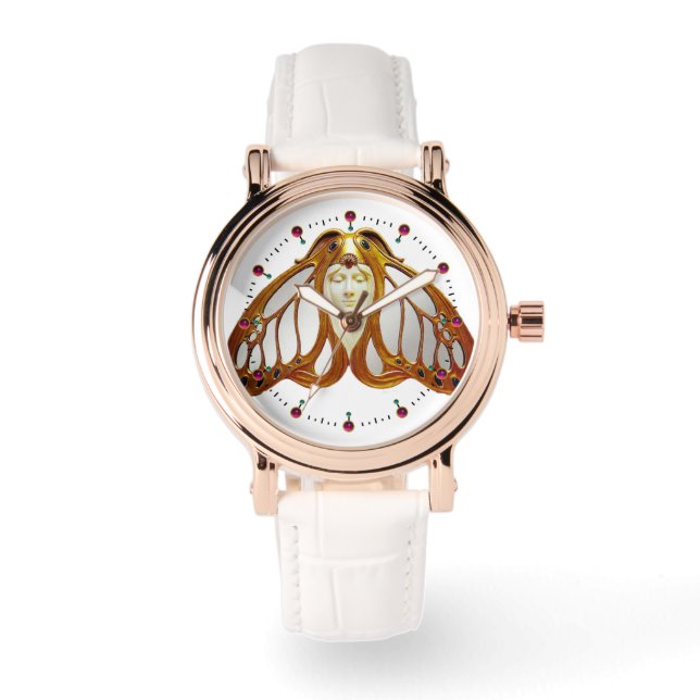 MONTRE ART NOUVEAU FEMME MOTH (Recto)