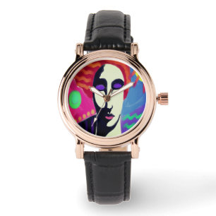 Montre Art portable Abstrait original