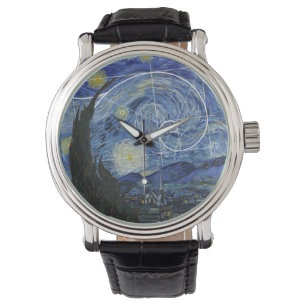 Montre Art rencontre mathématiques, Van Gogh rencontre Fi