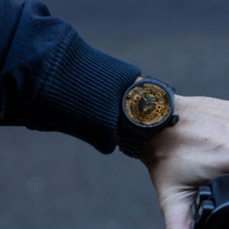 Montre Art Wolf Wilderness avec Visage 3D