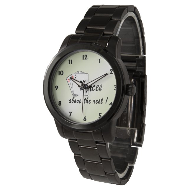 Montre As au-dessus du reste vert (Incliné)