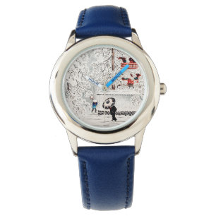 Montre Asakusa de neige Yedo Musashi Province Hiroaki Tak