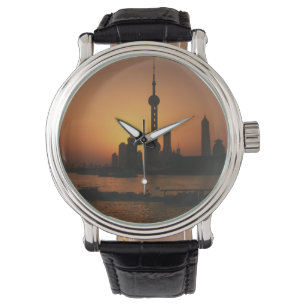 Montre ASIE, Chine, Shanghai Vue d'Oriental Pearl TV