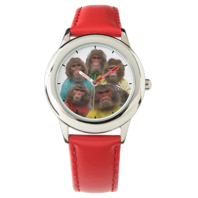 Montre Asomonkey children's watches. Asomonkey子供用 (devant)