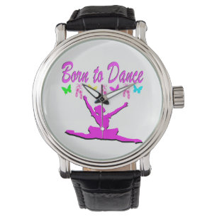 MONTRE ASSEZ ROSE SOUTENU POUR DANSER LA CONCEPTION DE