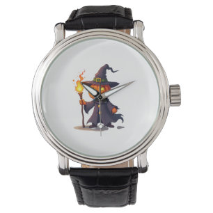 Montre Assistant citrouille - Sorcier magique Halloween T
