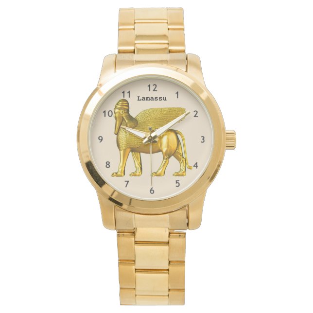 Montre Assyrie Golden Lamassu (devant)