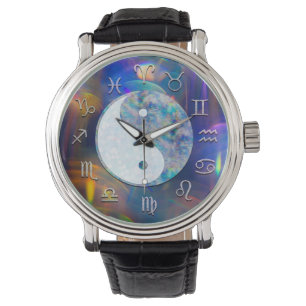Montre Astrologie cosmique Aura Yin Yang