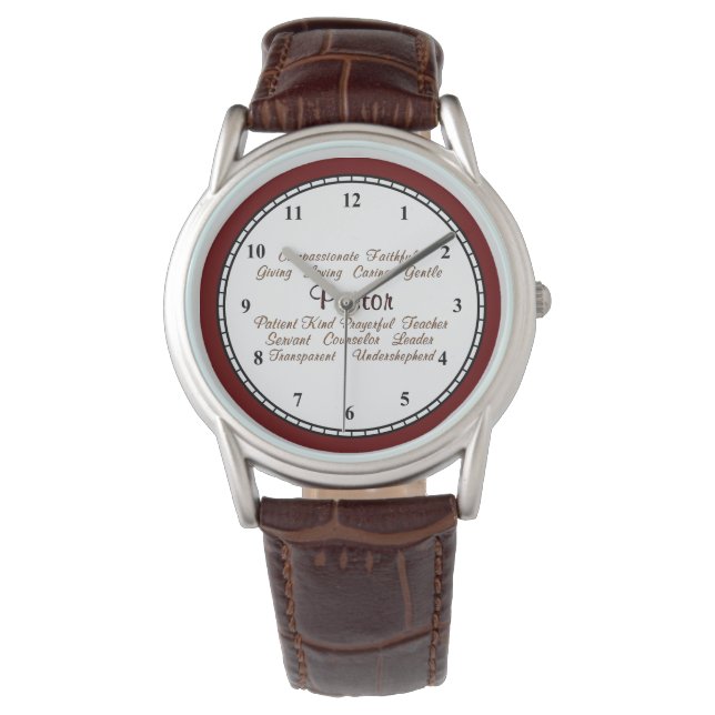 Montre Attributs du pasteur (devant)