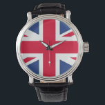 montre au poignet du drapeau britannique<br><div class="desc">add text or upload your oimage</div>