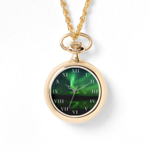 Montre aurore boréale Arctique Alaska