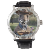 Aussie Kangaroos Aimez Les Pies De Viande Australi