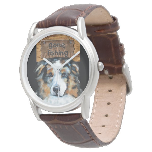 MONTRE AUSTRALIAN SHEPHERD (Incliné)