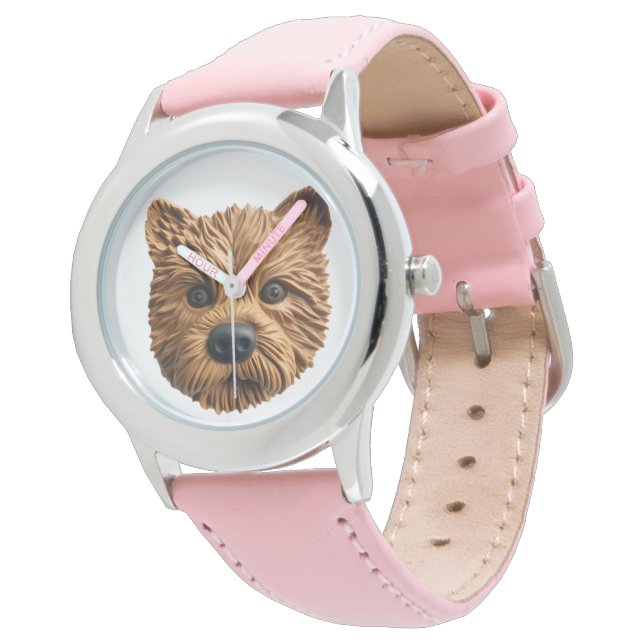 Montre Australian Terrier Dog 3D inspiré (Incliné)