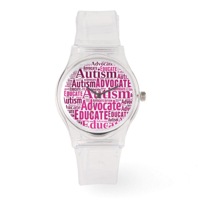 Montre Autism Watch par GoTeamKate (Recto)