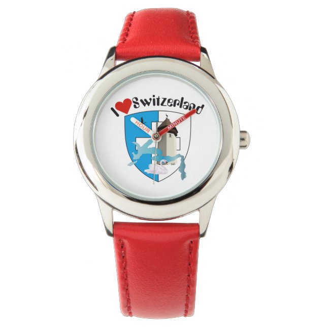 Montre avec conception suisse Lucerne Suisse (devant)