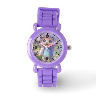 Montre avec poupée bébé design pour enfants