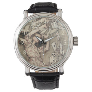 Montre Aventures d'Alice au pays des merveilles vintage p