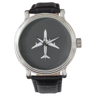 Montre Avion de ligne quatre moteurs d'avion