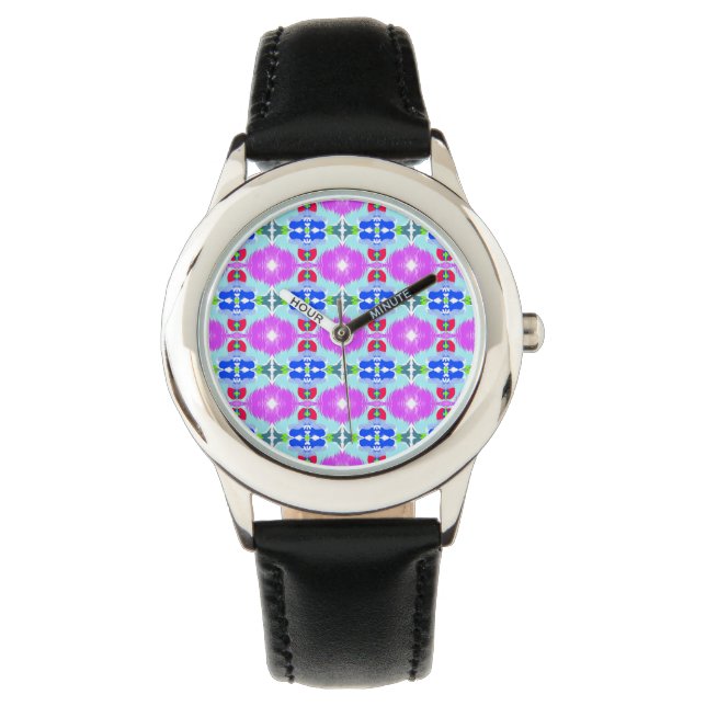 Montre Azure Bloom Kaleidoscope (devant)