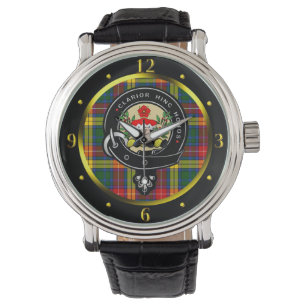 Montre Badge de clan Buchanan & Tartan