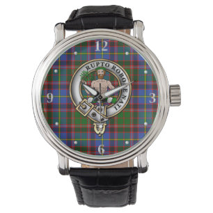 Montre Badge de clan en tête d'aile et tatan
