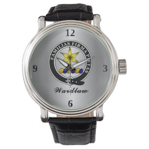 Montre Badge de clan Wardlaw personnalisée