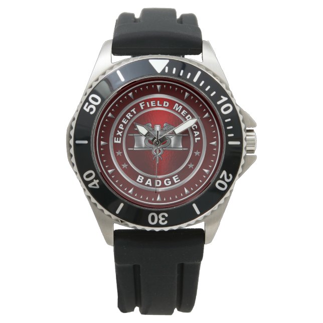 Montre Badge Médicale de champ expert EFMB (devant)