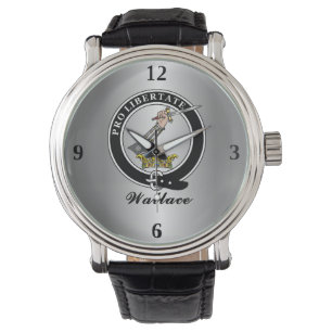 Montre Badge Wallace Clan personnalisée