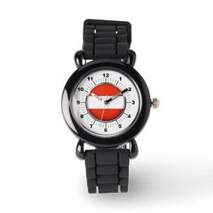Montre Baguette de Parties scintillant en argent pour enf