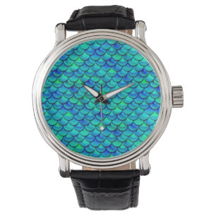 Montre Balances bleues à perte d'eau
