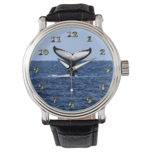 Montre Baleine à bosse dans l'océan