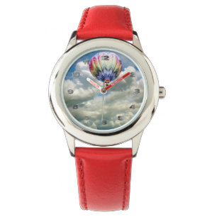 Montre - ballon coloré par arc-en-ciel