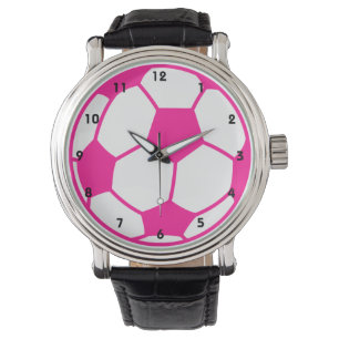 Montre Ballon de football de roses indien