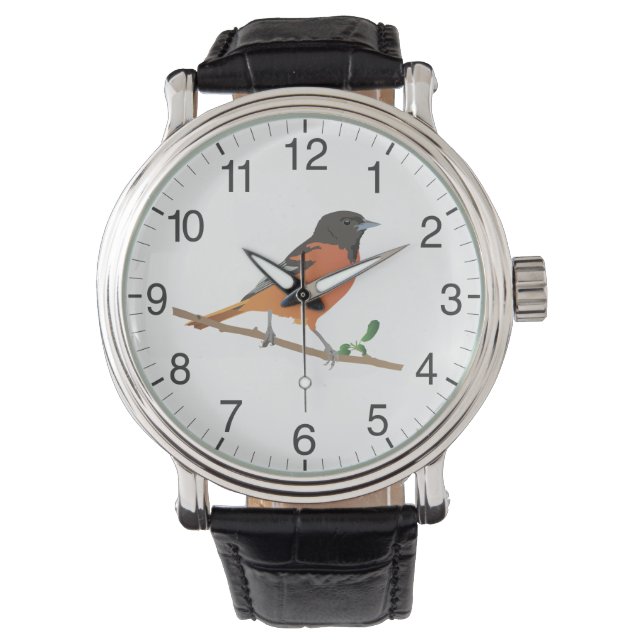 Montre Baltimore Oriole Bird (devant)