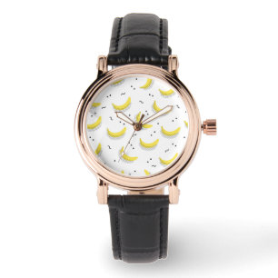 Montre Bananes géométriques