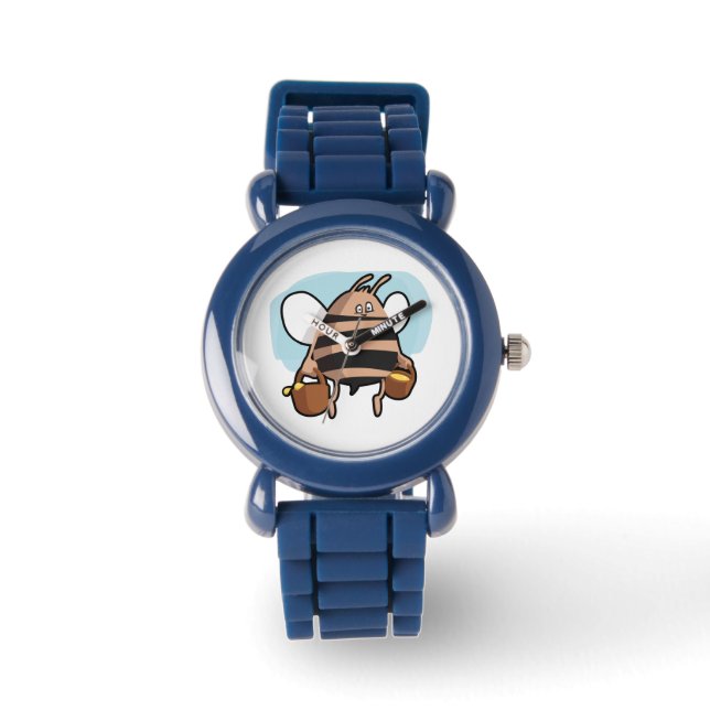 Montre Bande dessinée d'abeille (Recto)