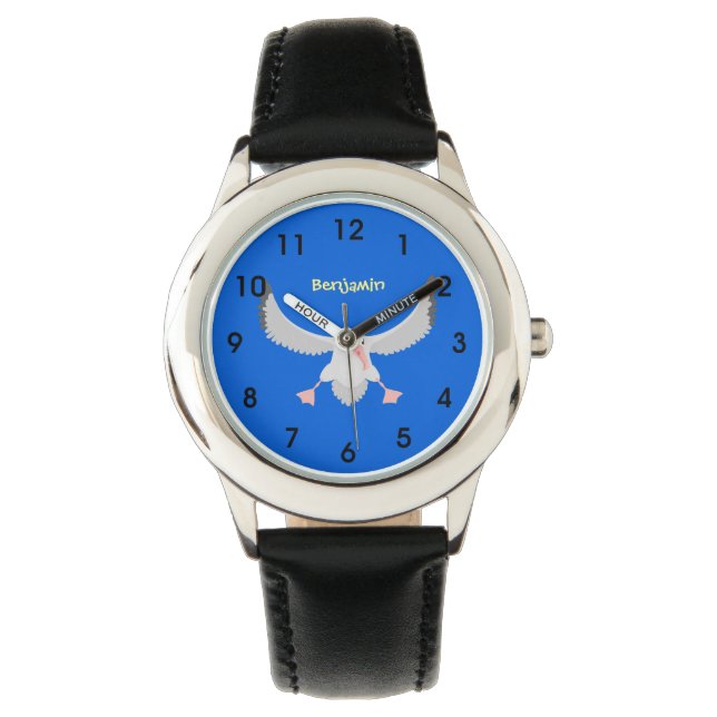 Montre Bande dessinée de l'oiseau mûre albatros (devant)